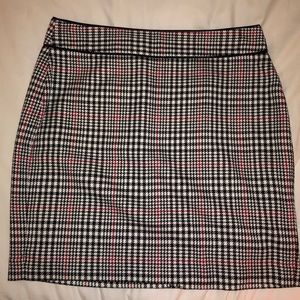 Banana Republic plaid skirt